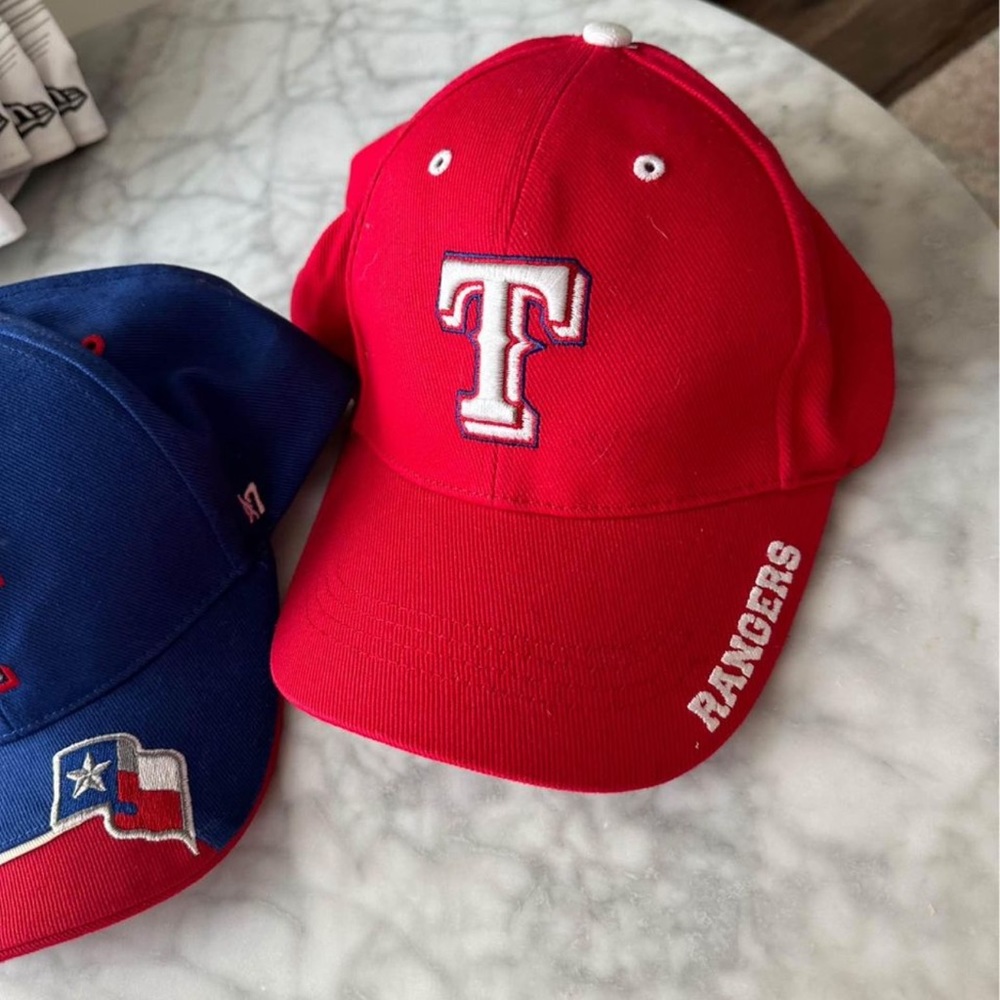 Texas Rangers Youth Snapback Hat Set of 2 MLB - Picture 4 of 7